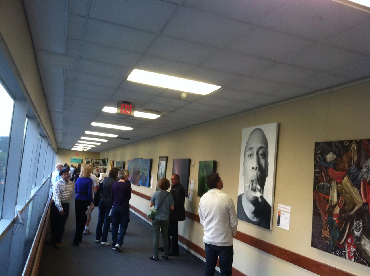  "The Poet" at the DeVos Place Convention Center during ArtPrize 2014 in Grand Rapids, Michigan. 