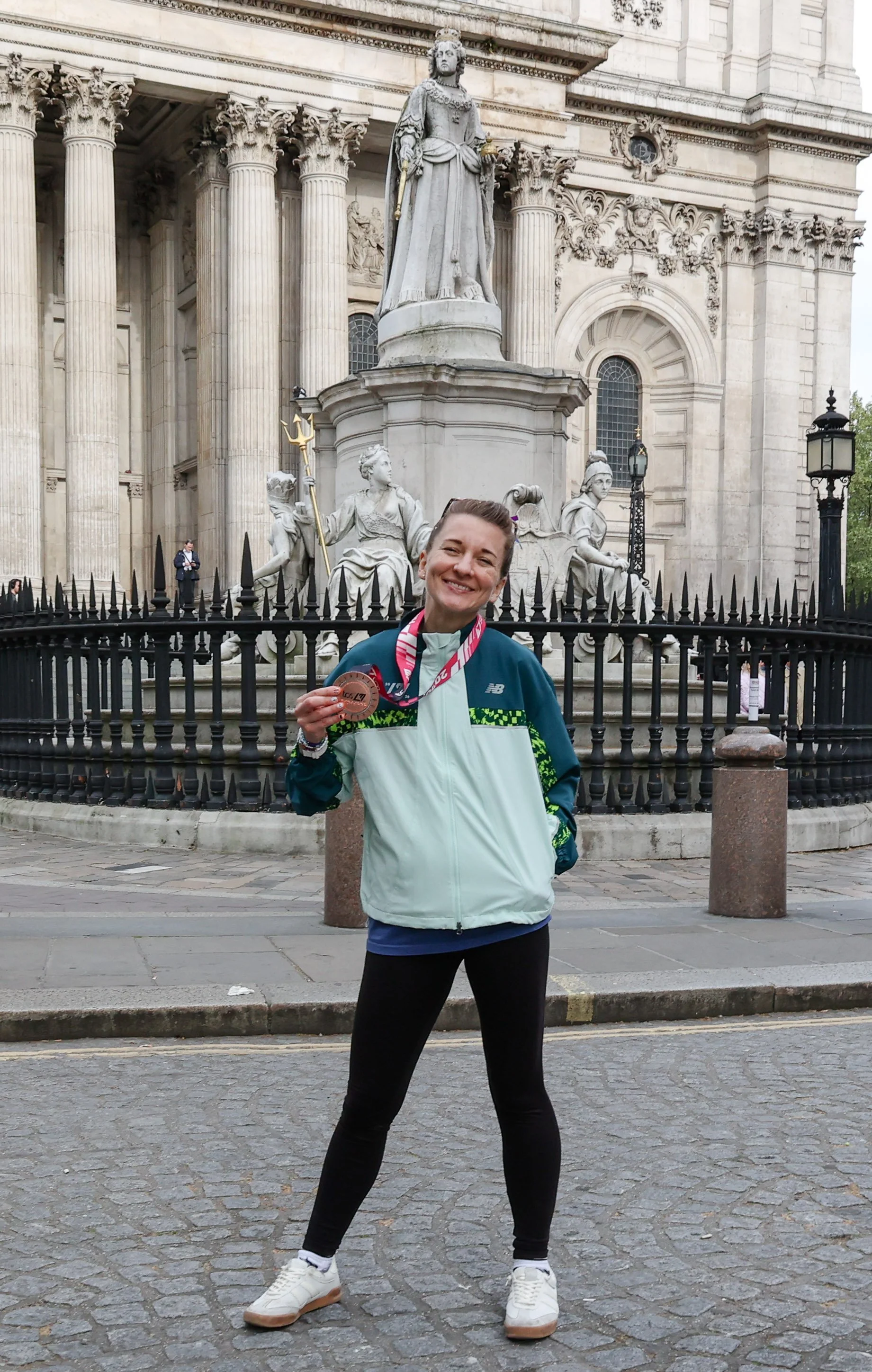  Meghan the marathon finisher!  