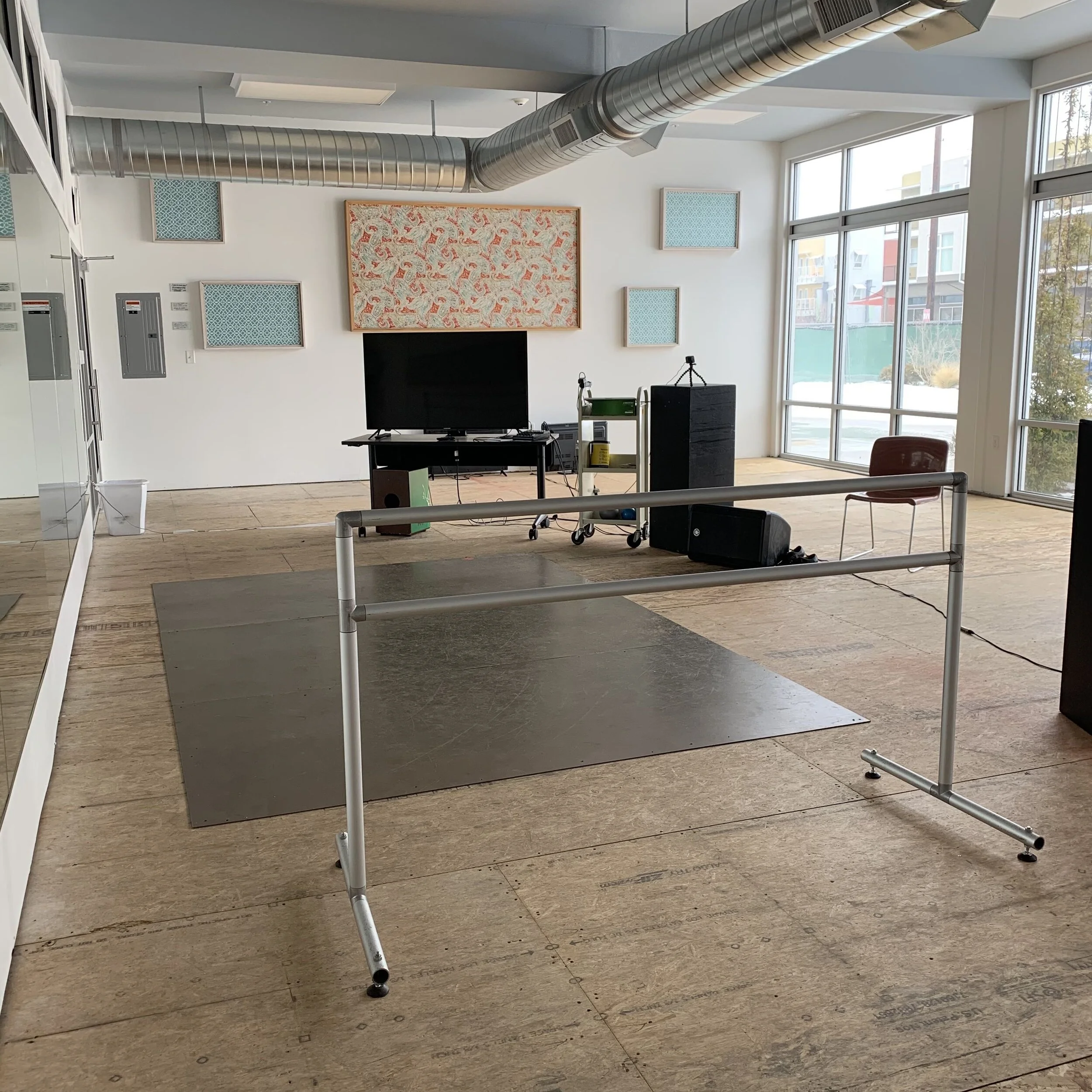 STUDIO UPDATE: NEW FLOORS AND NEW A/V EQUIPMENT COMING SOON!