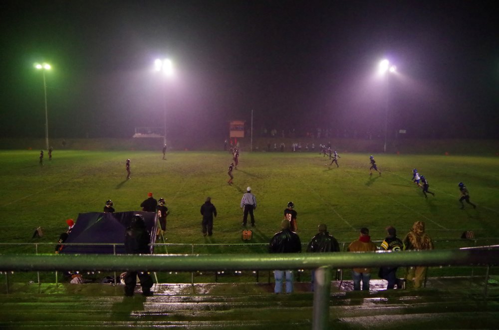 Rainy, foggy football game 2