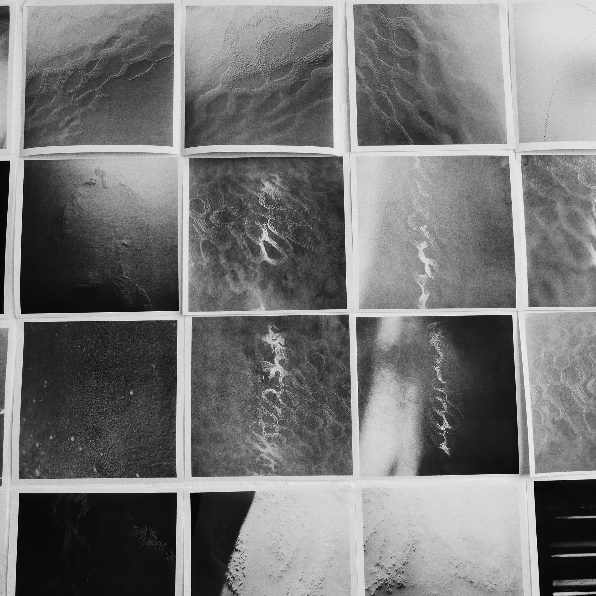 Light and Shadow (detail from the right centre section of the wall)