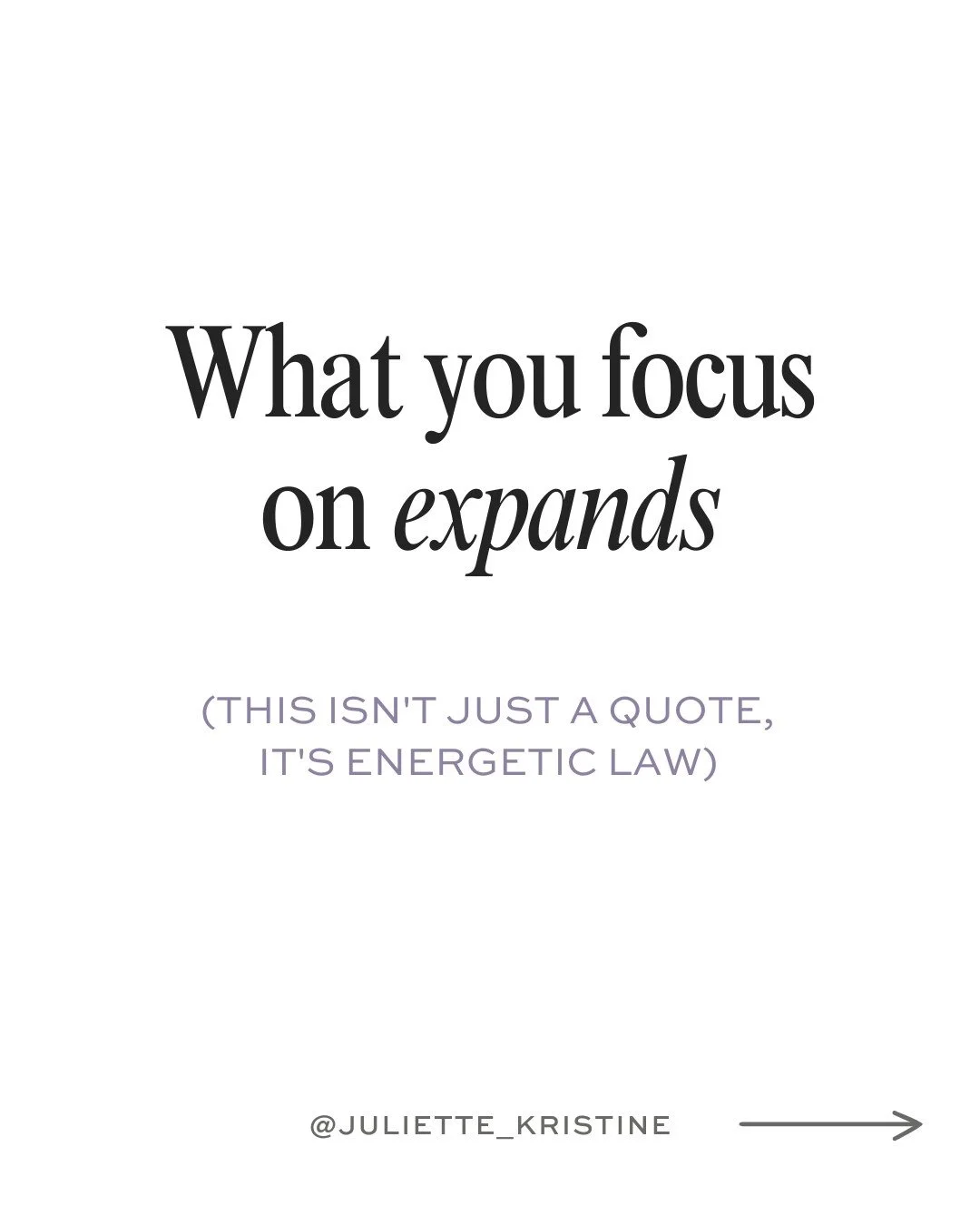 You&rsquo;ve heard it before: what you focus on expands.⁠
⁠
It&rsquo;s one of the most powerful truths behind manifestation.⁠
⁠
When you focus on what's missing, you're reinforcing the very gap you want to close. But when you shift into trust, presen