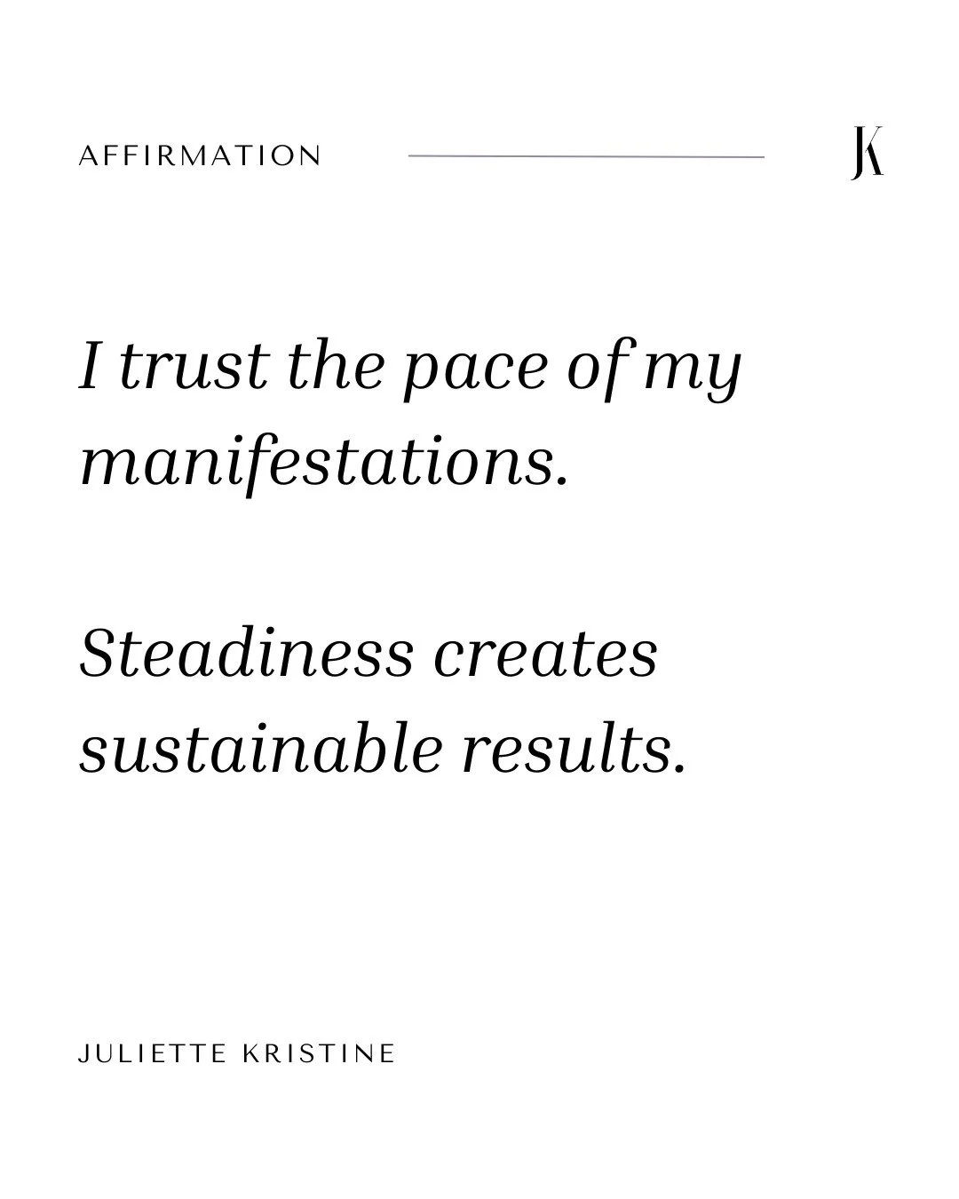 Let yourself expand at the pace your energy can hold.⁠
⁠
True alignment doesn&rsquo;t need to be rushed.⁠
⁠
Manifestations built on steadiness are the ones that last. ⁠
⁠
Slow and steady wins the race.⁠
⁠
J xx⁠
⁠
⁠
#aestheticquotes #pinterestquotes #