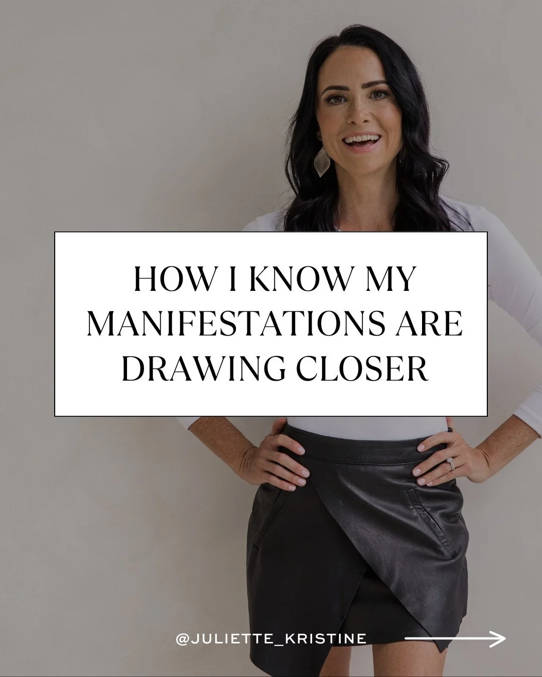 I always know when a manifestation is close because I can feel it in my field before it arrives.⁠
⁠
For me, the signs will look like psychic impressions, visions that belong on my board, repeating numbers, white feathers, synchronicities and most of 
