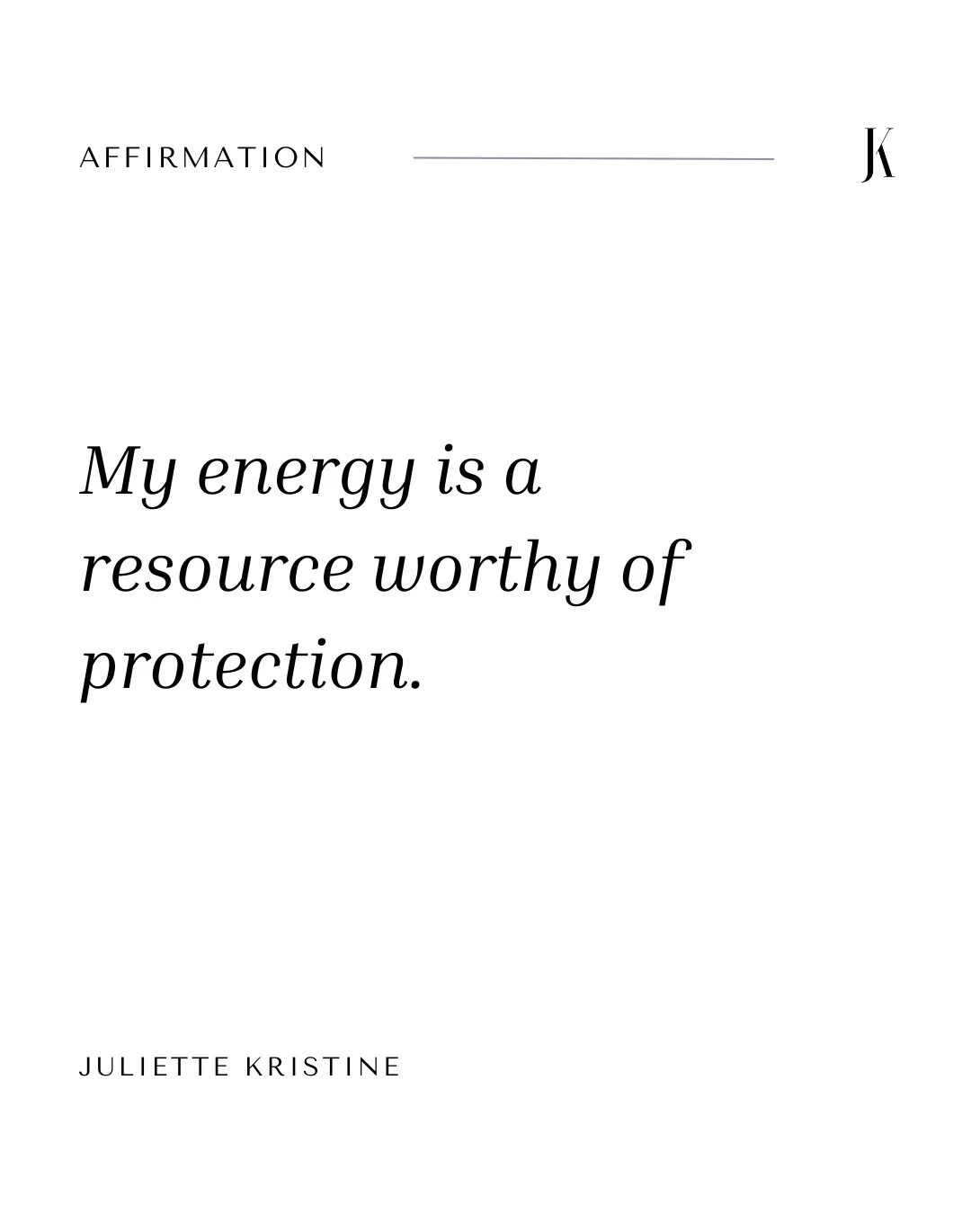 The more I honour my energy, the more powerful my manifestations become.⁠
⁠
Because when your energy is scattered, you manifest noise.⁠
⁠
When your energy is contained, you manifest clarity.⁠
⁠
Protecting your energy isn&rsquo;t about withdrawal or h