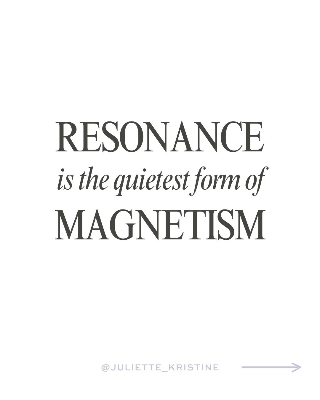 There&rsquo;s a level of manifestation that exists beyond effort, beyond strategy, beyond doing.⁠
⁠
It lives within the Law of Resonance, the universal truth that everything vibrates at a frequency, and only energies that match can align.⁠
⁠
While th
