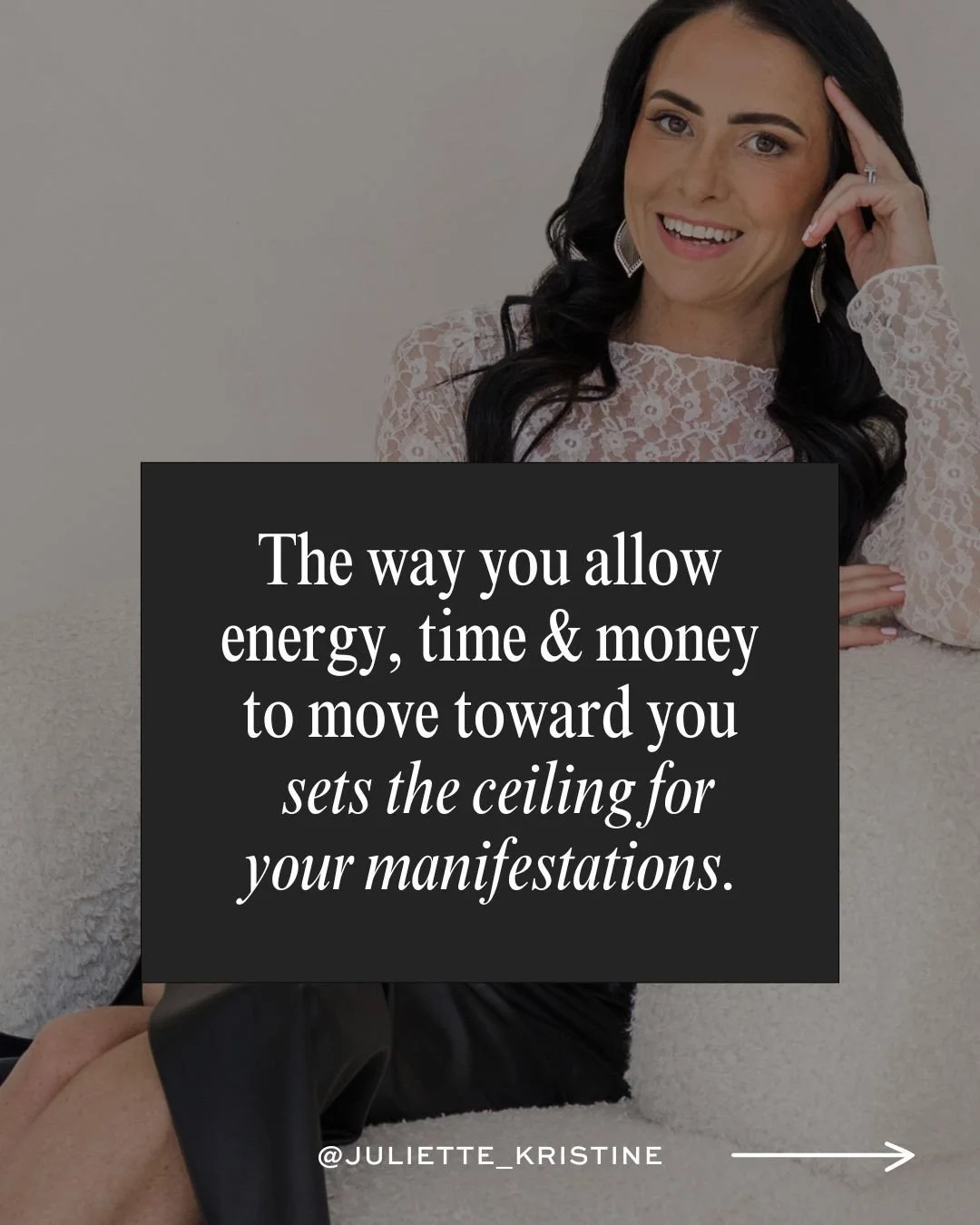 Most people focus on what they want to manifest.⁠
⁠
Fewer people look at what they&rsquo;re actually available to receive.⁠
⁠
The way energy, time, and money are allowed to move toward you quietly sets the upper limit of what can stay.⁠
⁠
If you feel