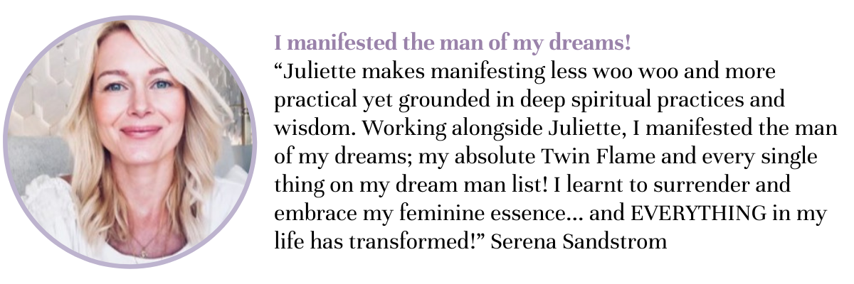 Serena Testimonial - Manifesting Love