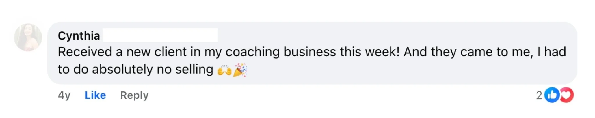 Google review from David, a Surrender Approach student, describing an instant transformation across his personal and business life, including a 10x increase in sales and business activity after learning to let go, or surrender, through the course