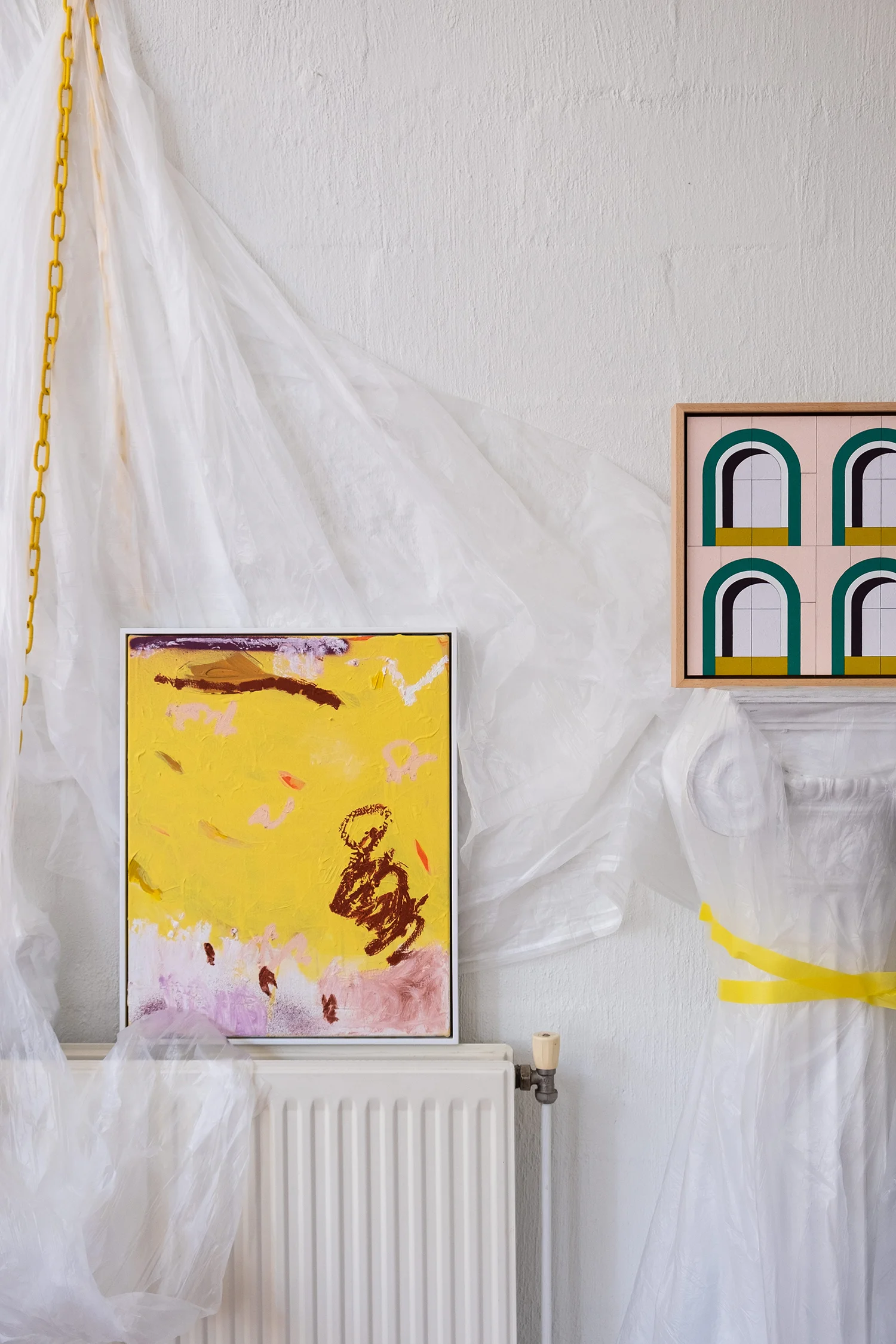 Tough Luck Exhibition by Katie Eraser and Emma Lipscombe - Art direction - Marsha Golemac