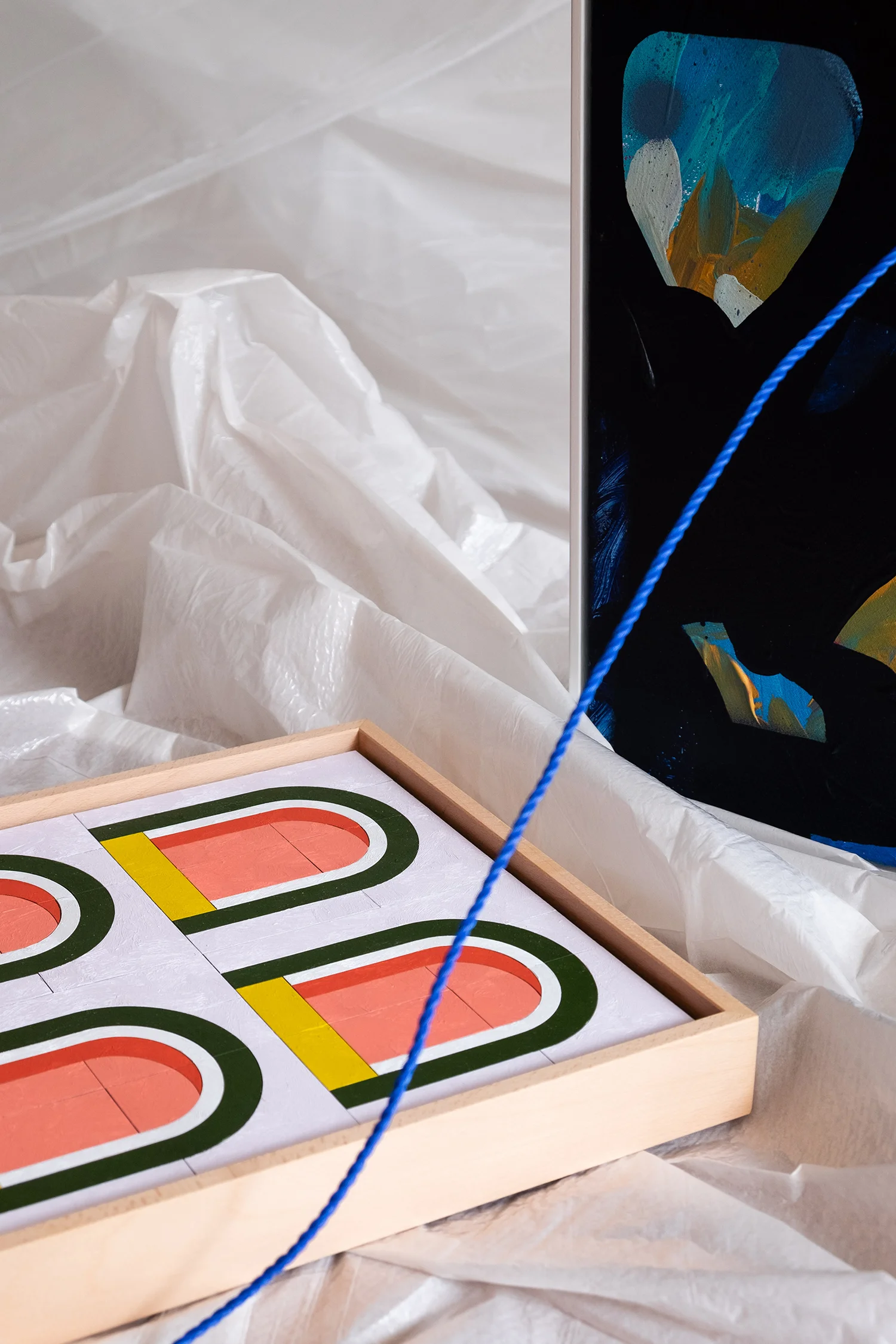 Tough Luck Exhibition by Katie Eraser and Emma Lipscombe - Art direction - Marsha Golemac