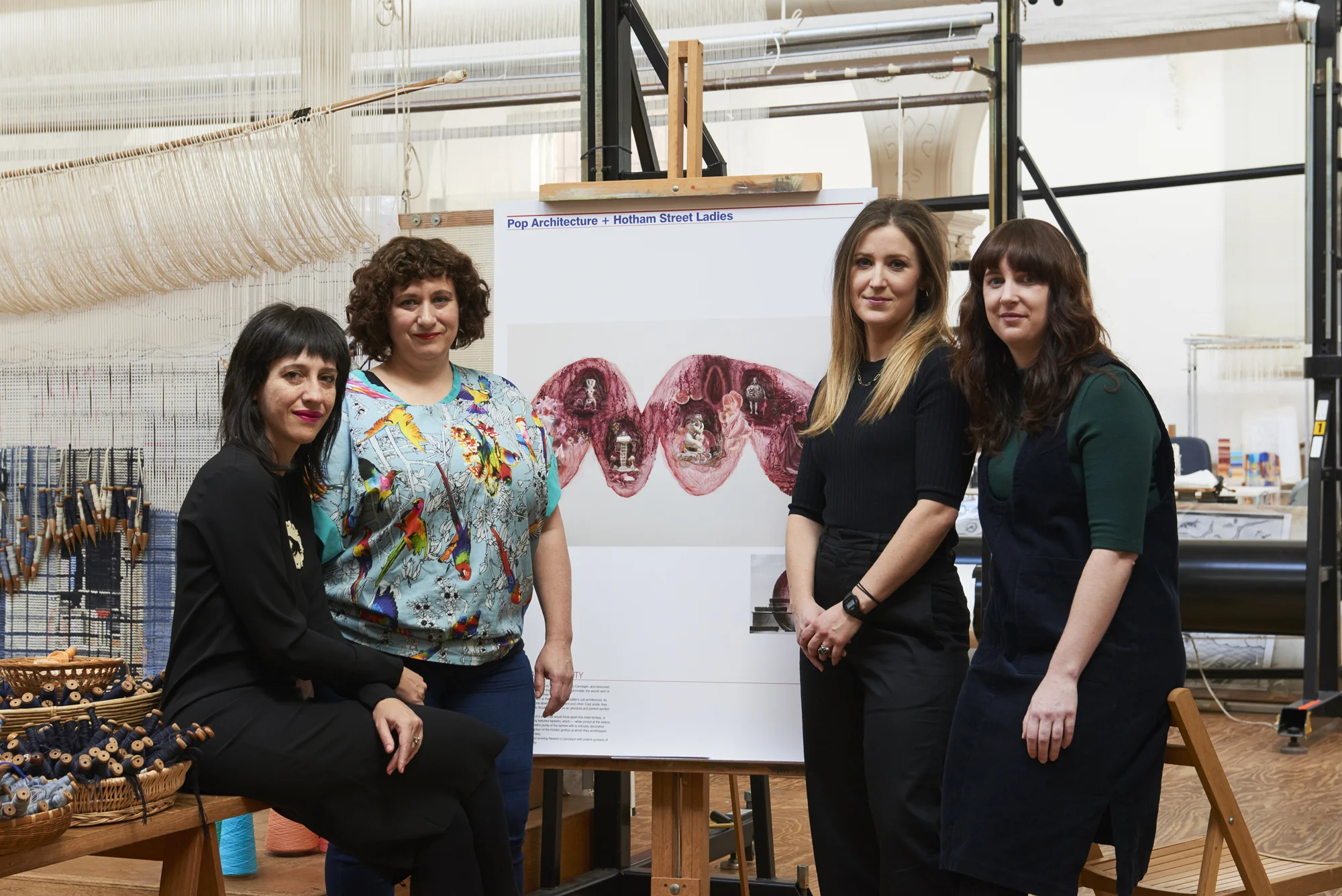 Australian Tapestry Workshop. Photo by Tim O'Connor.