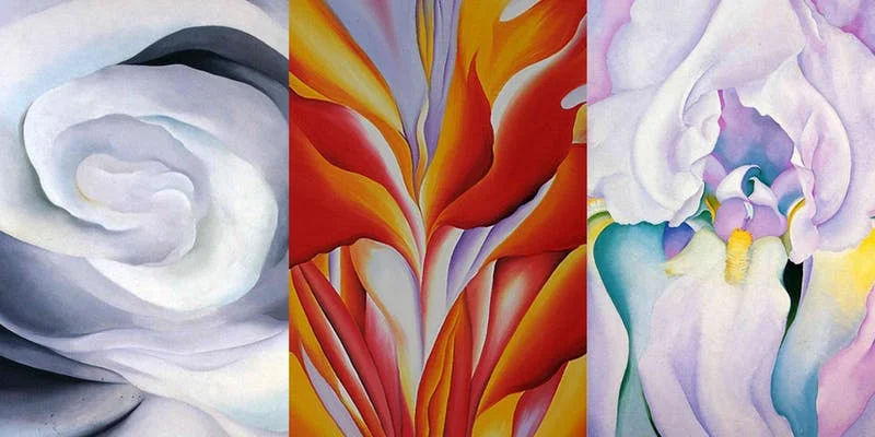 Saturday Social Painting- Flowers with Georgia O'Keeffe.jpeg