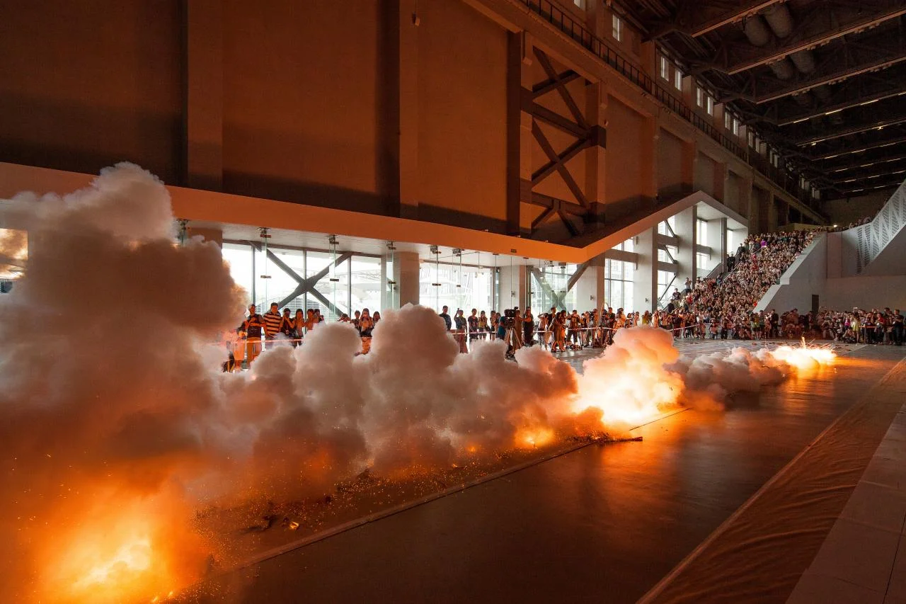 UNIVERSITY OF MELBOURNE MASTERCLASS CAI GUO-QIANG- THE TRANSIENT LANDSCAPE Meanwhile in Melbourne.jpg
