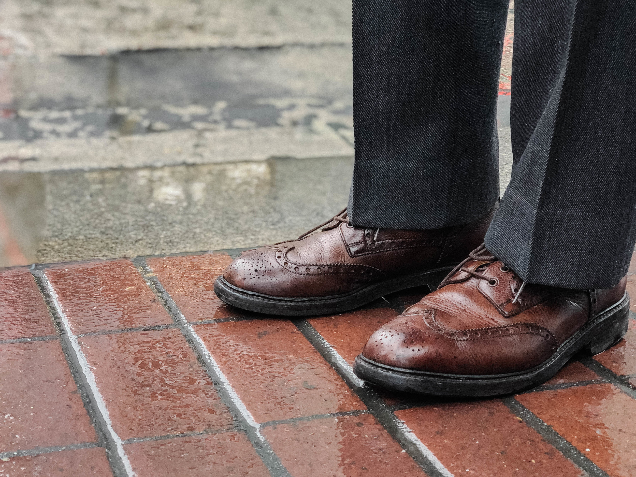 Dress Shoes For The Rain — Edwin Zee