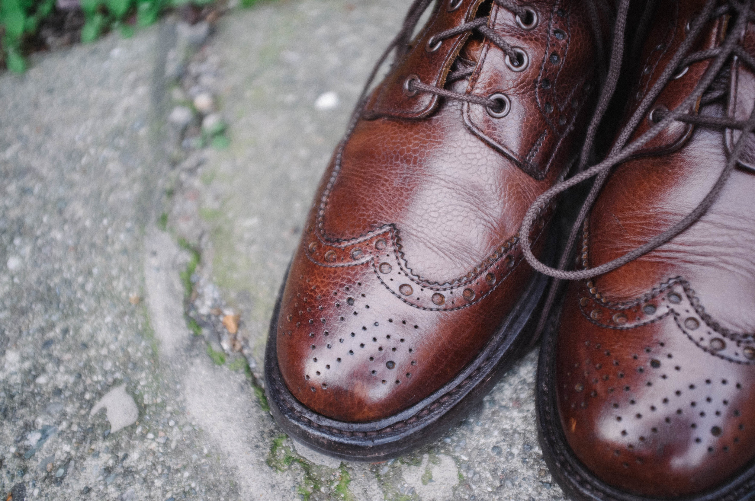 Pebble grain boots
