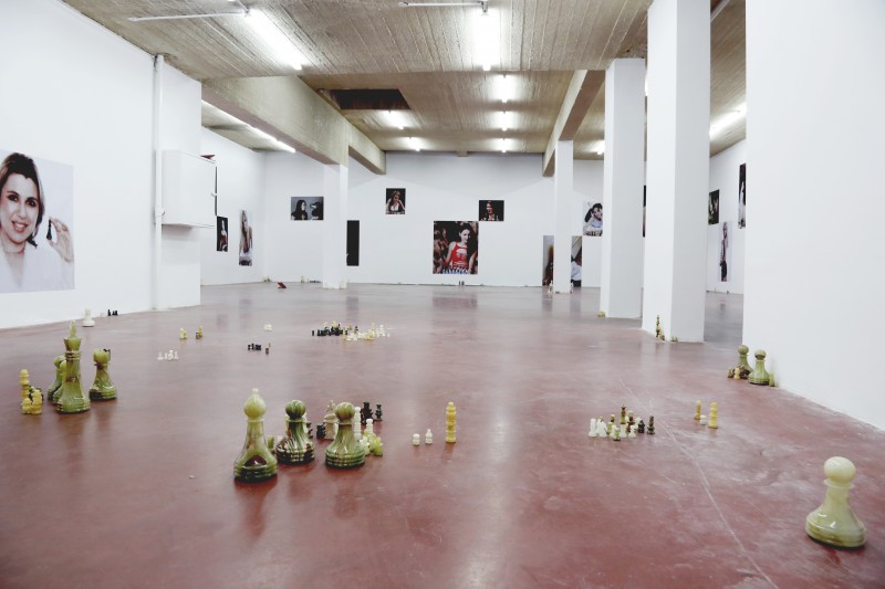 KISH KUSH , 2014, exhibition view. Photo by Nadine Fraczkowski. Courtesy of Dvir Gallery and the artist