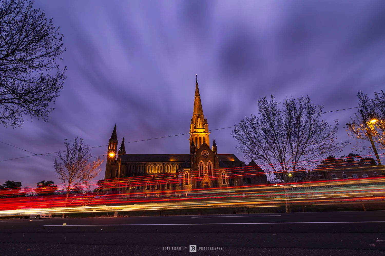 Cathedral Light Trails