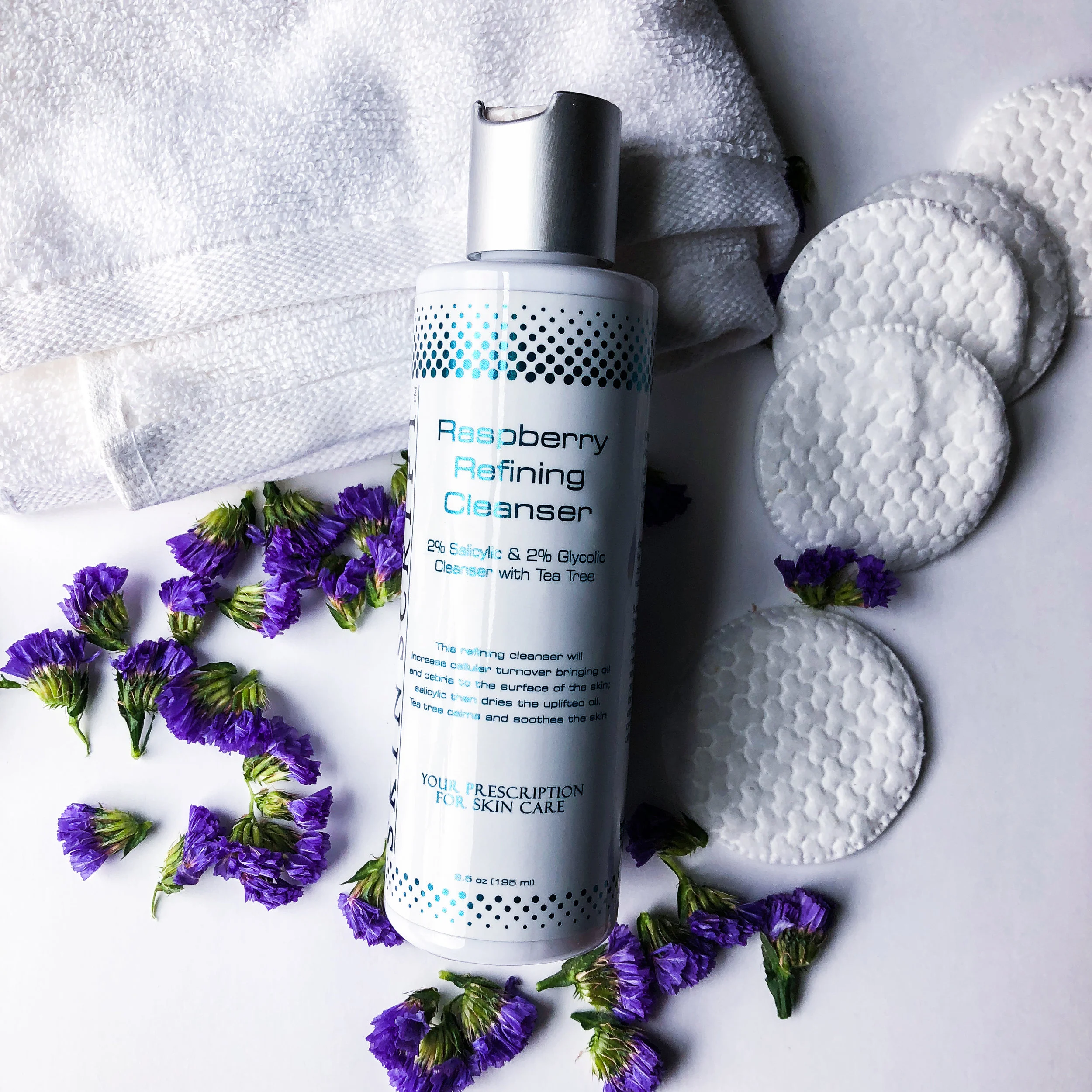 raspberry refining cleanser