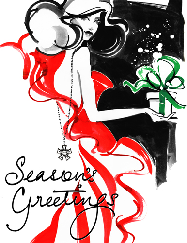 Costume Designers Guild proposed Holiday Card 2014