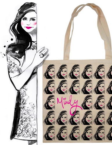 Mindy Kaling Promotional Tote For Why Not Me? Book Tour