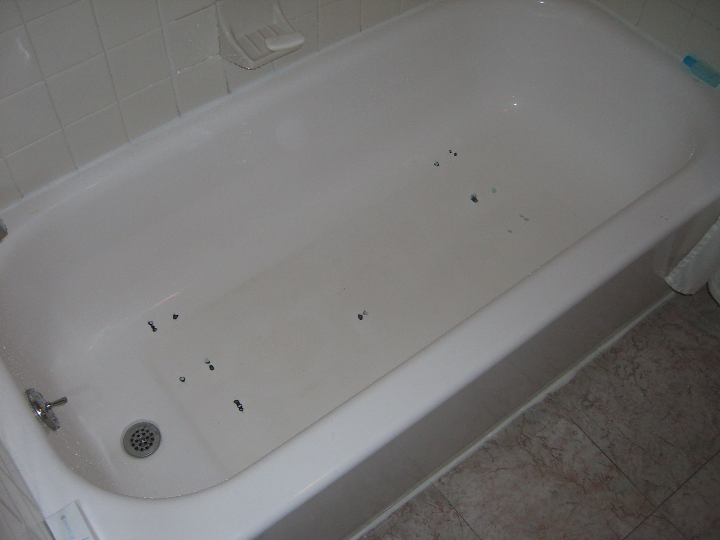  Bathtub bottom coating 