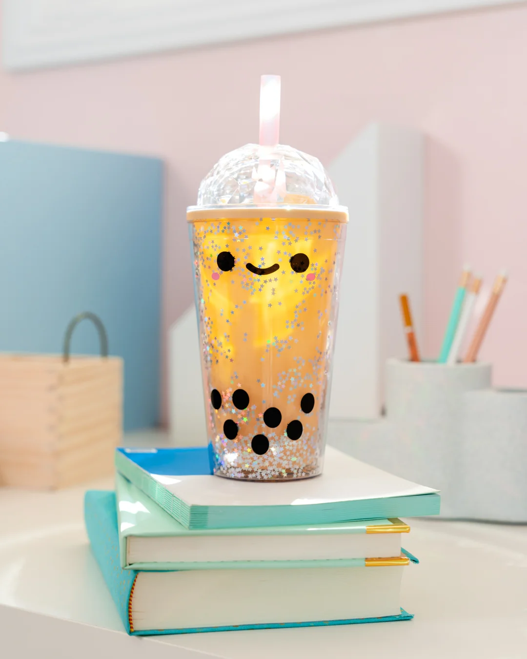 Pearl Boba Tea Reusable Tumbler, photo by Stephy So