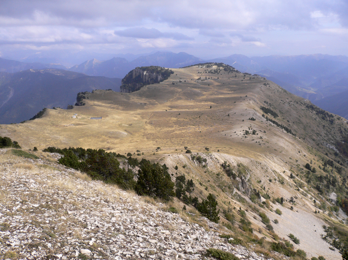 Vercors mountain range in southern central France