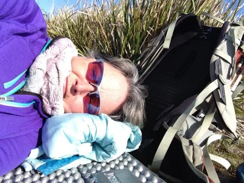 P2: Snoozing in the sun