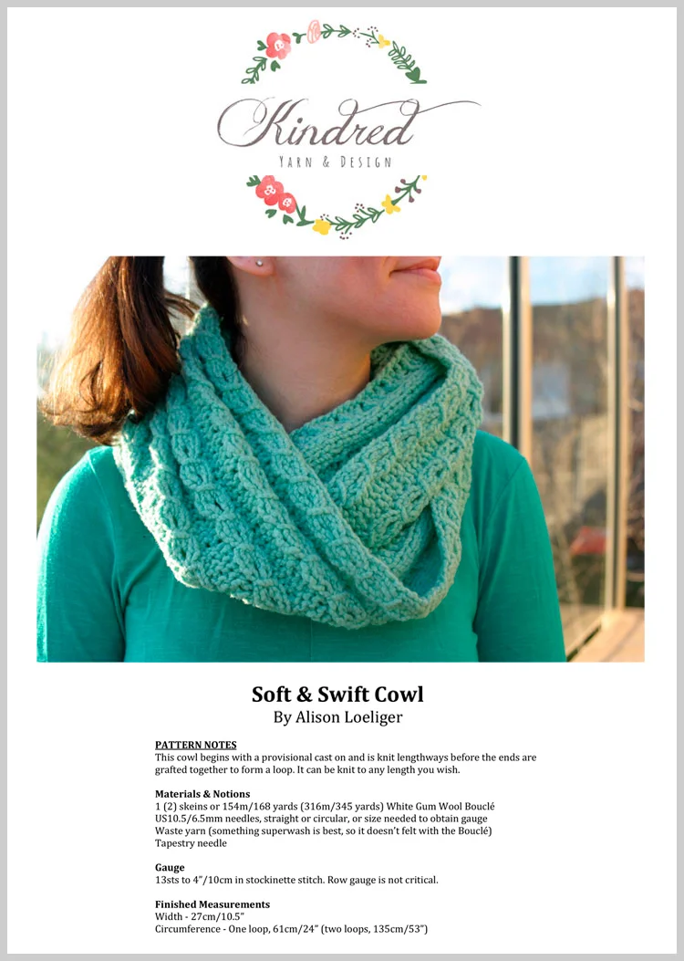 Soft and Swift Cowl