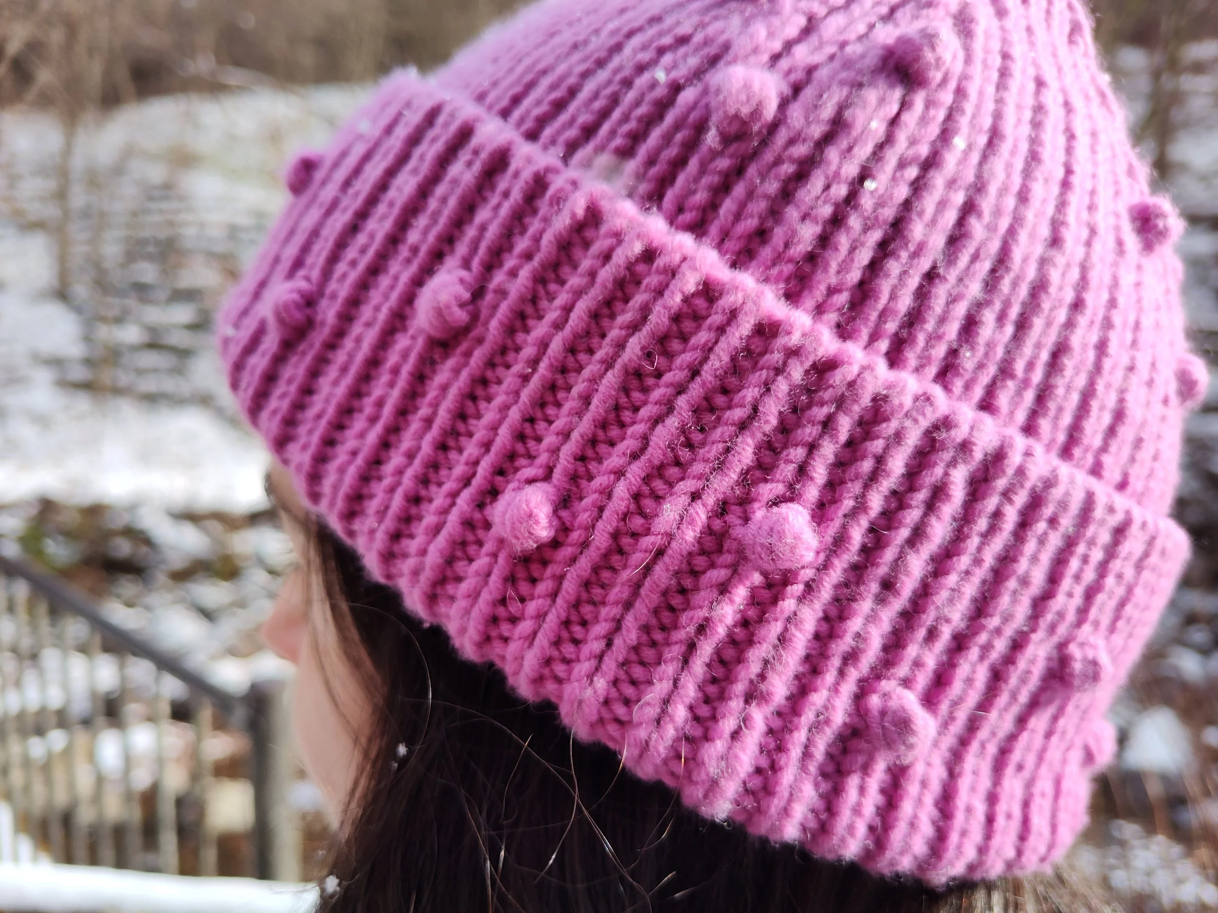 Close-up of bobbles!