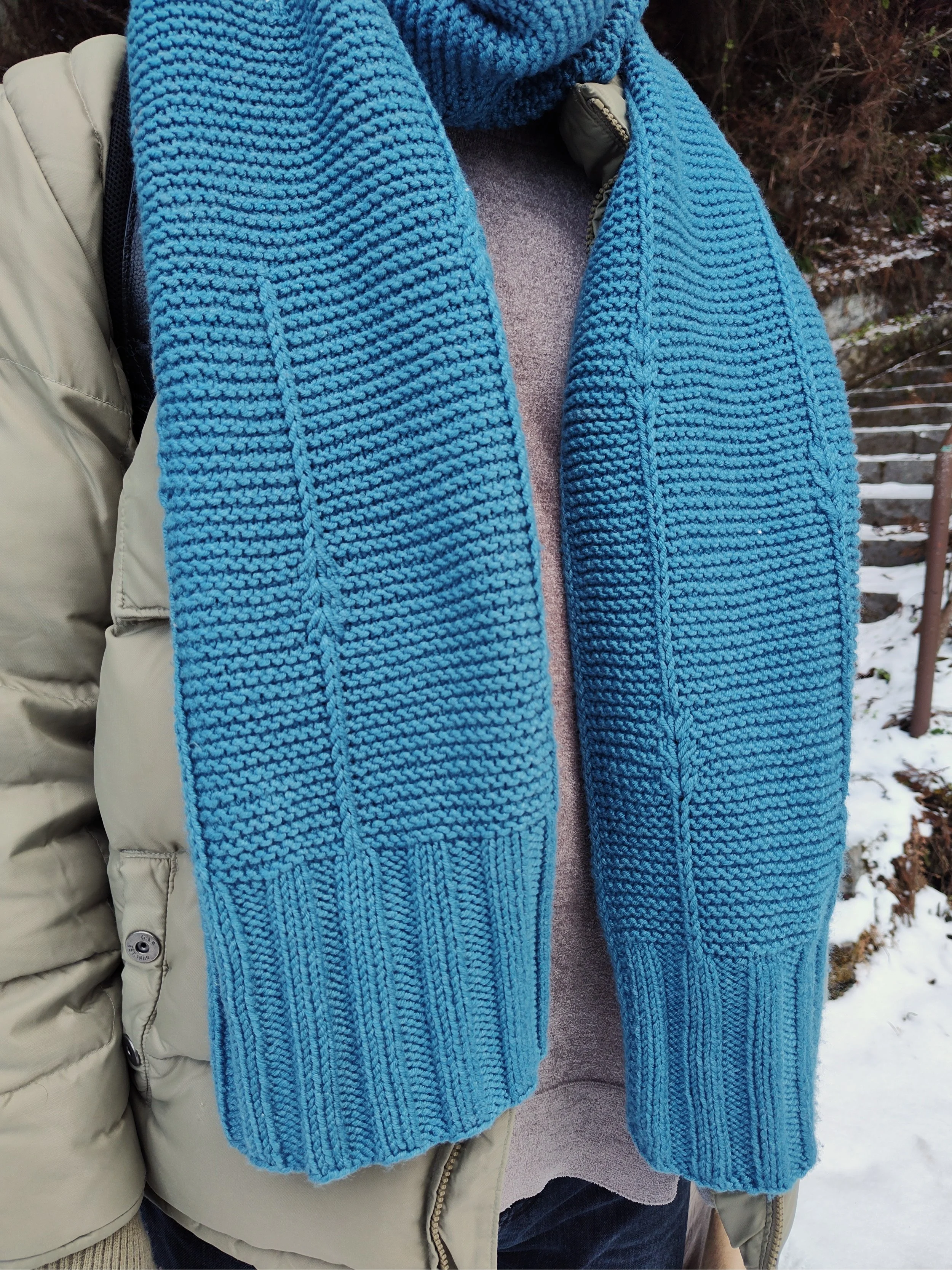 Close-up of decorative stitch