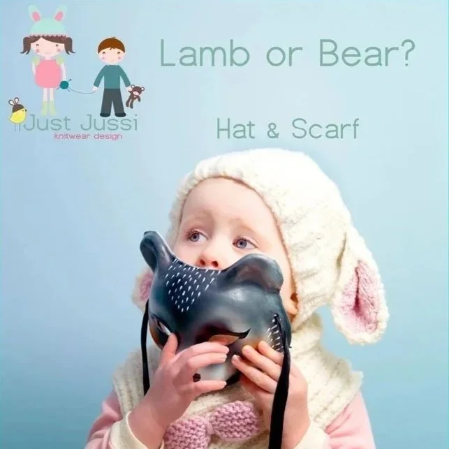 Whether you are knitting for a sweet little lamb or a big boisterous bear, this set is the perfect gift.