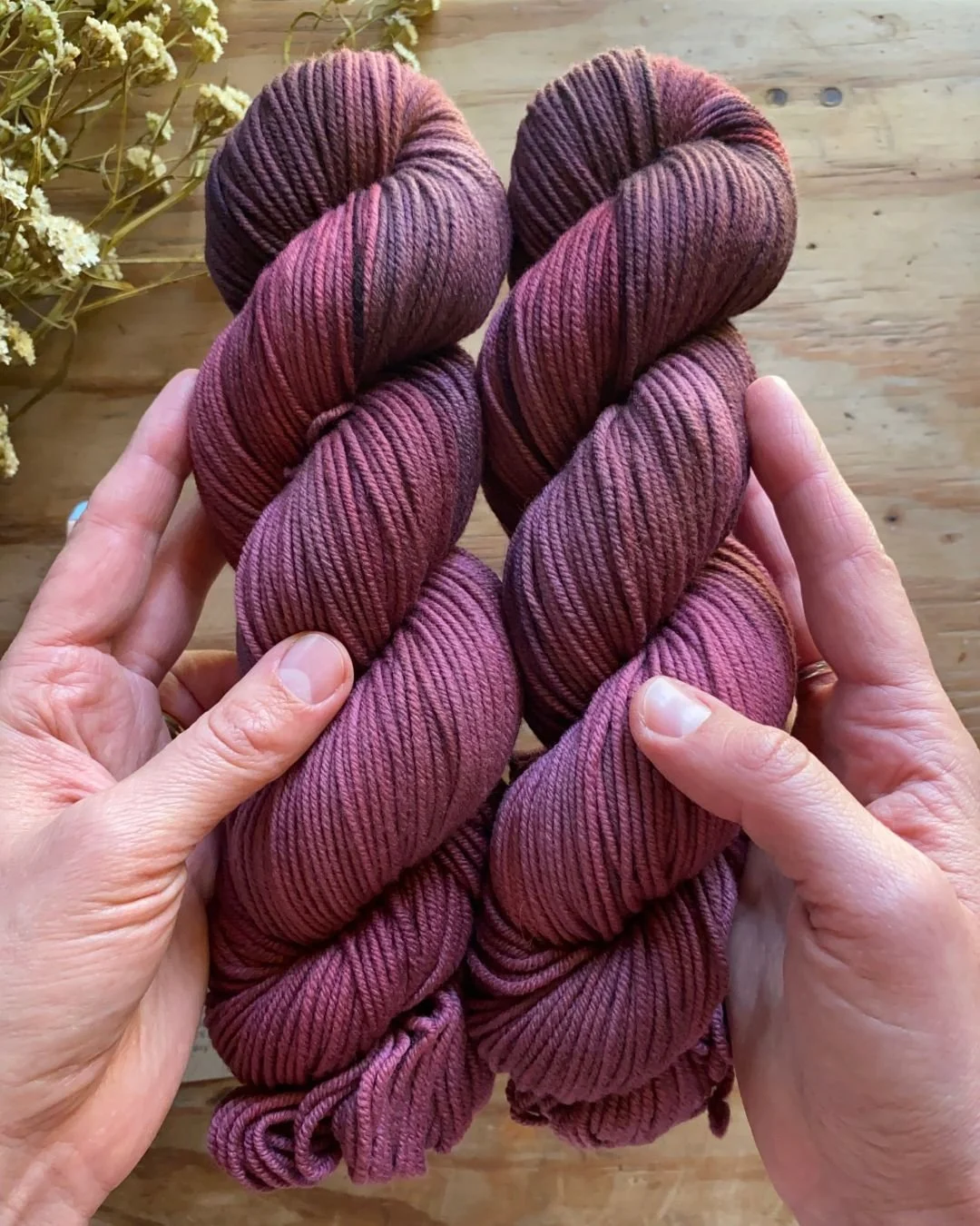 Quiet and Stillness hand dyed yarn bowerbird5.jpg