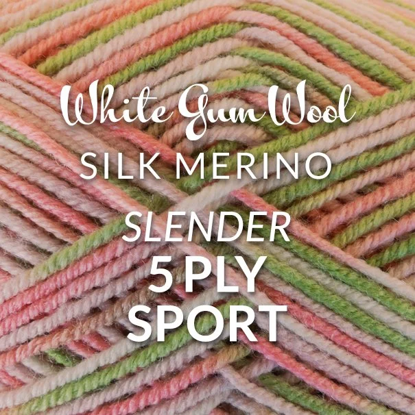 Silk Merino Slender 5 ply Sport