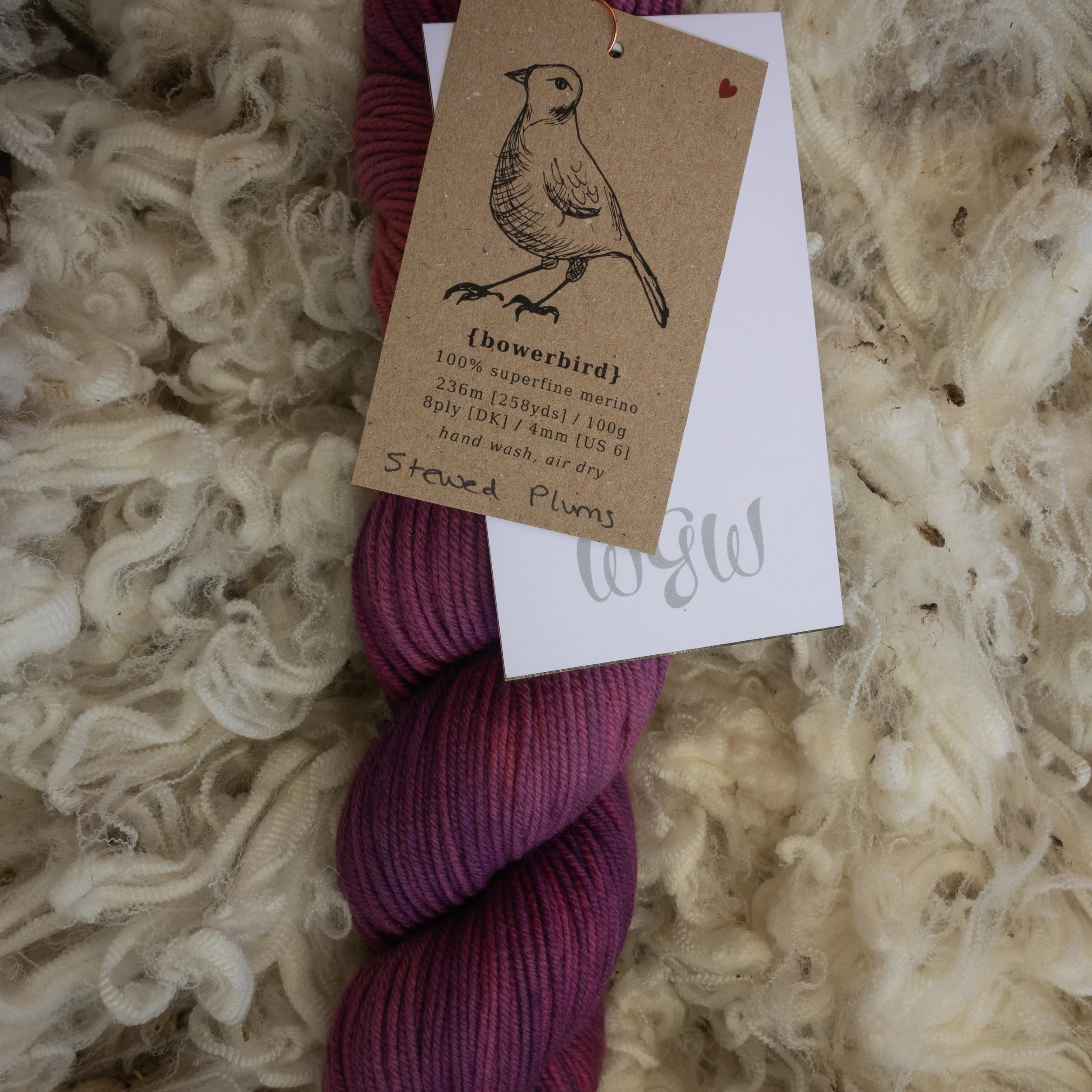 8 ply (DK) Stewed Plums