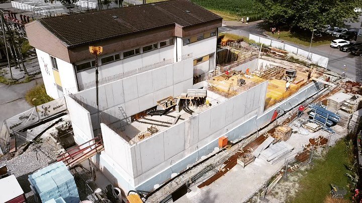 Neubau Umspannwerk Hohenems #gobber #bau #hoch #beton