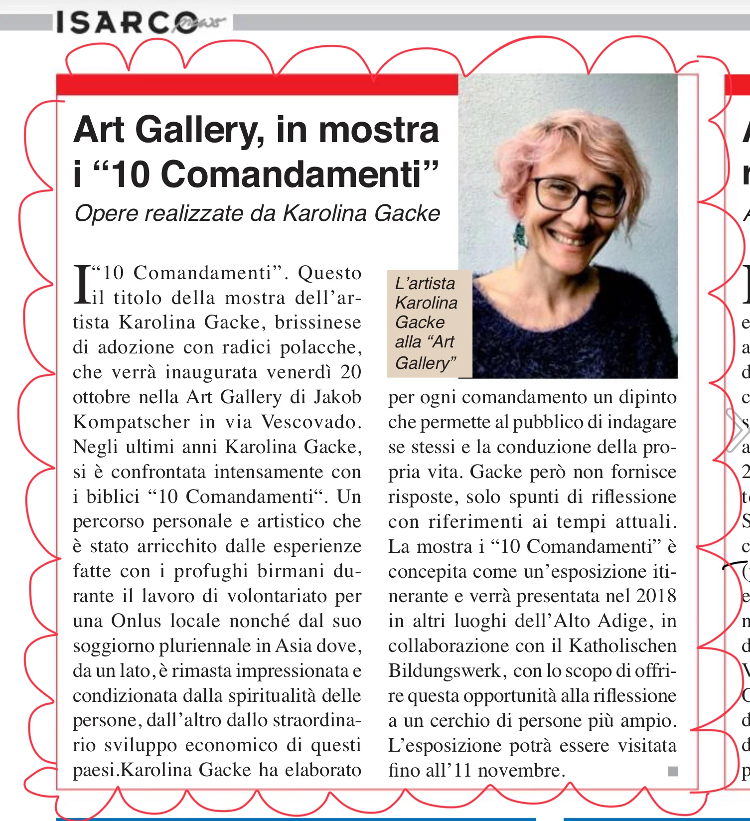 Isarco News - The exhibition '10'