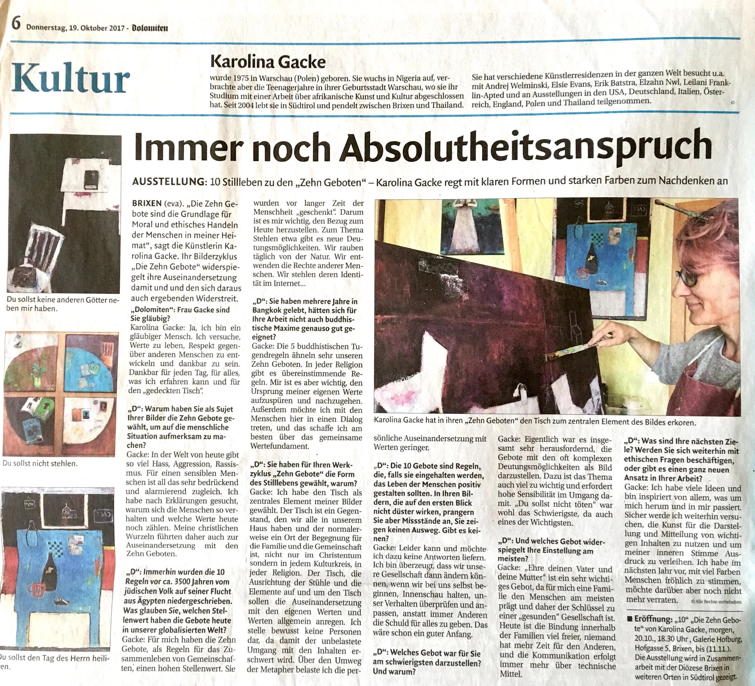 Artikel Dolomiten 191017.jpg