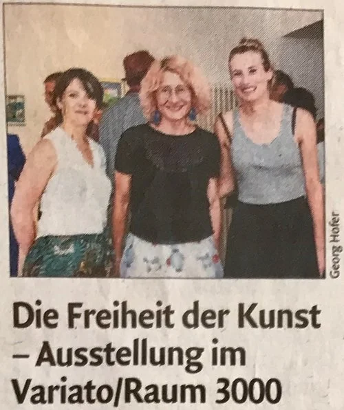 Exhibition review in the newspaper “die Dolomiten.”