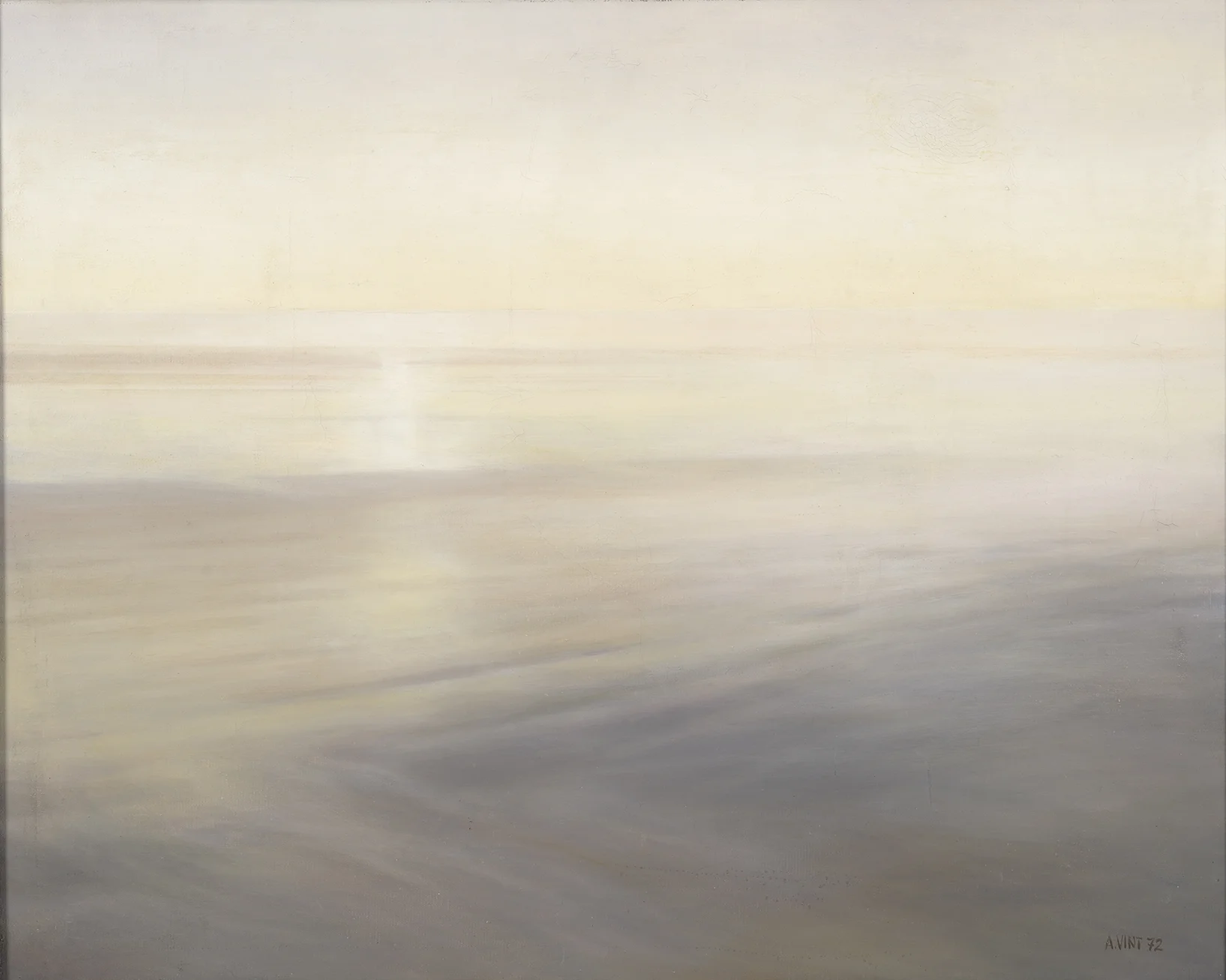 010 Shallow Sea 1972 oil on canvas 92 x 115 cm Tartu Art Museum 13-ATD madal meri.jpg