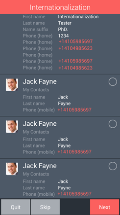 Contacts Optimizer — MOBILedit