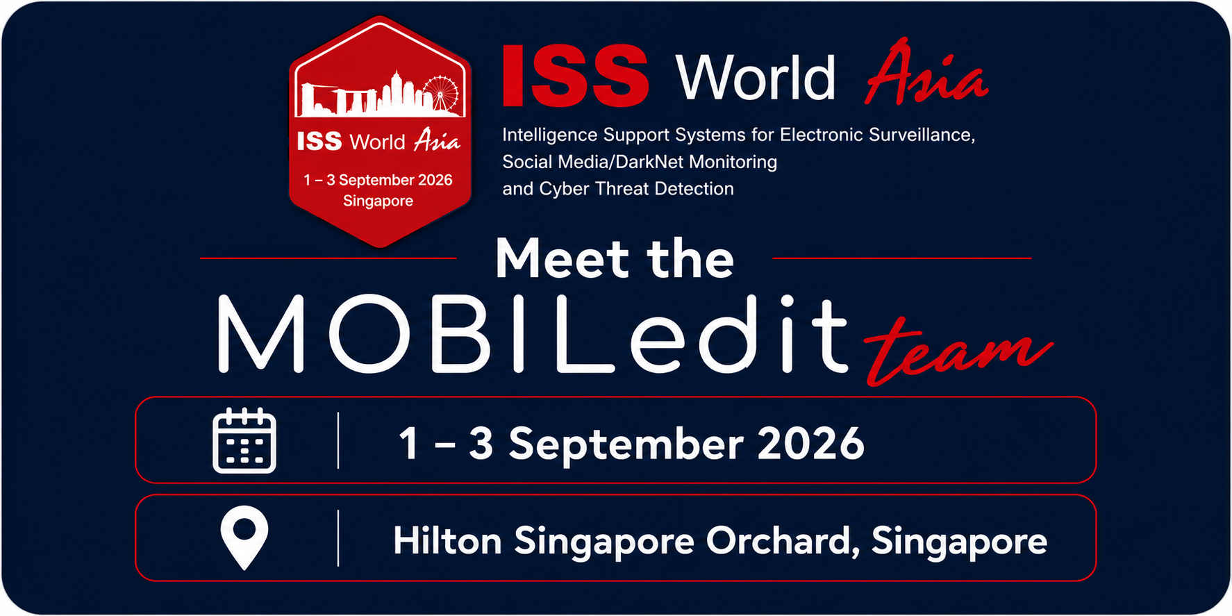 ISS World Asia || Singapore