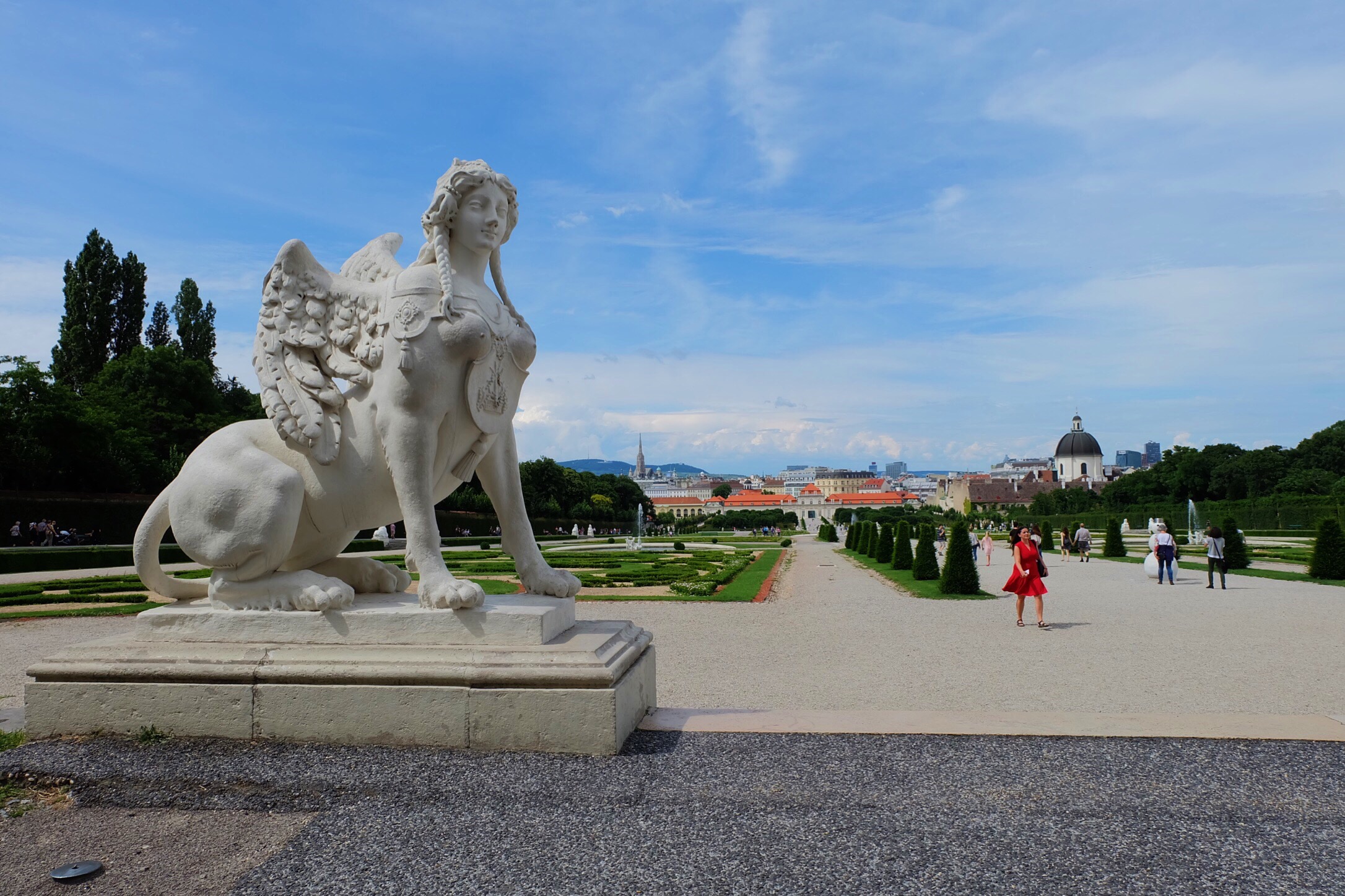 Belvedere Palace gardens