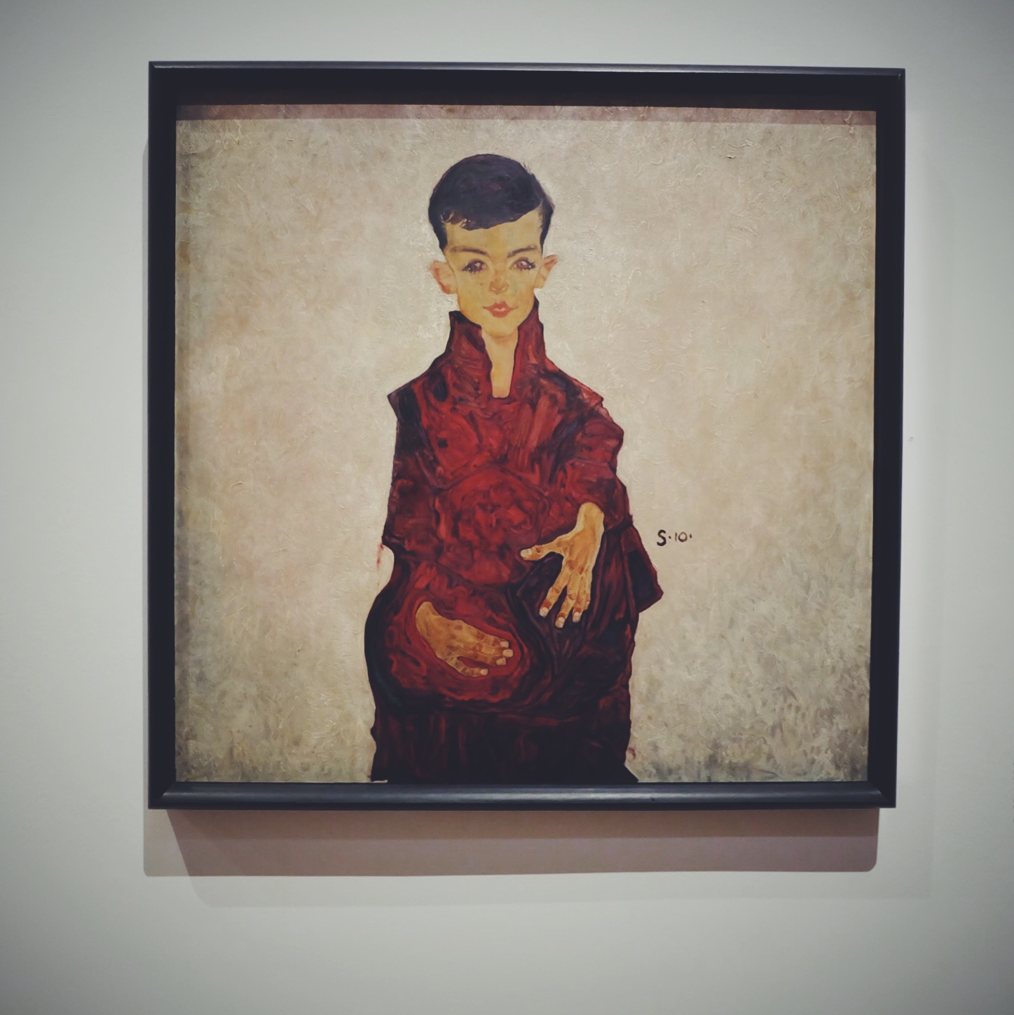 Egon Schiele: Portrait of a Boy (1910)