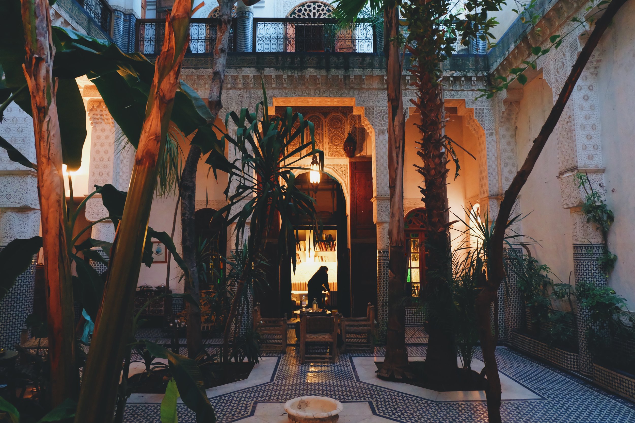Riad Les Oudayas (courtyard)