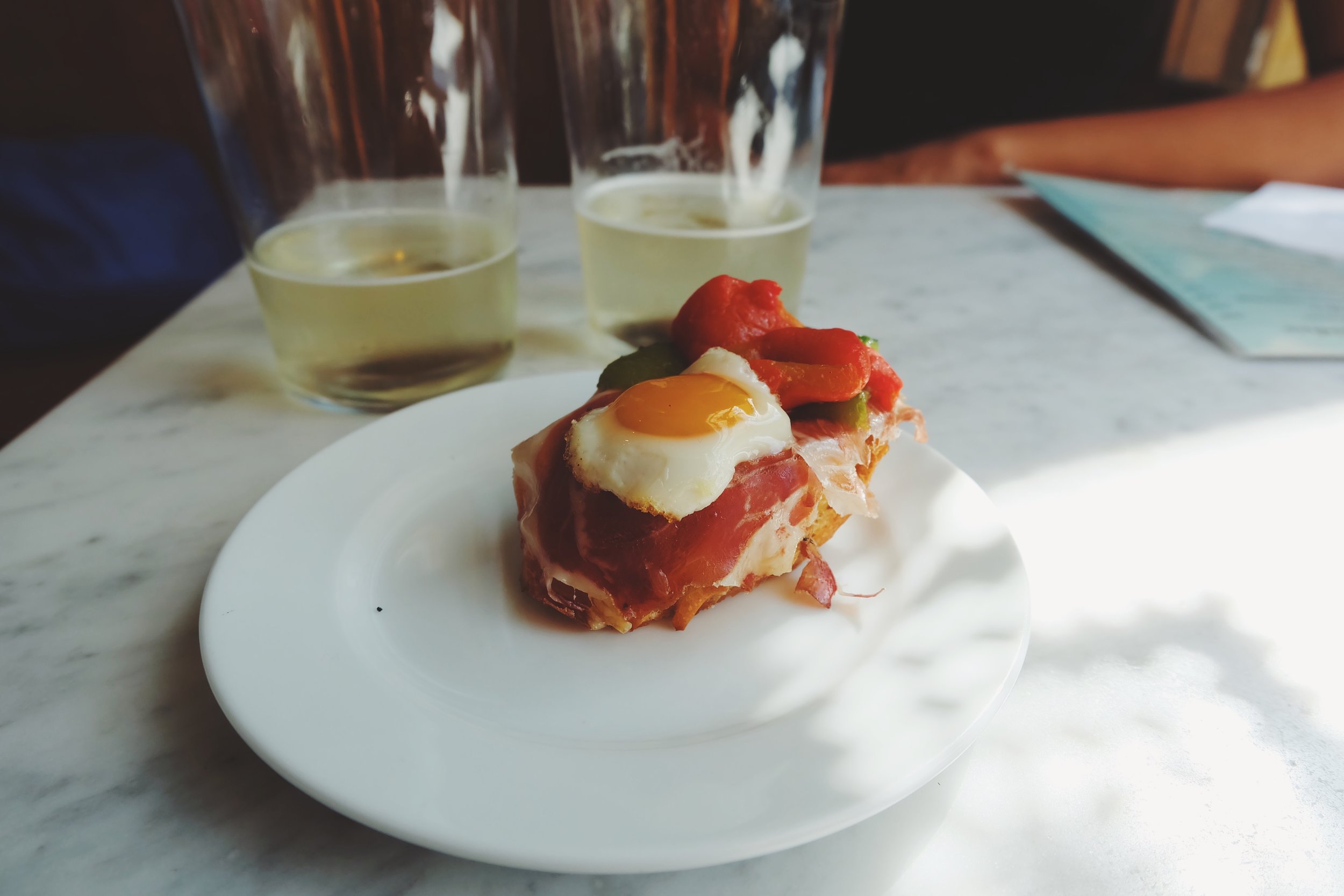 Egg and Jamon