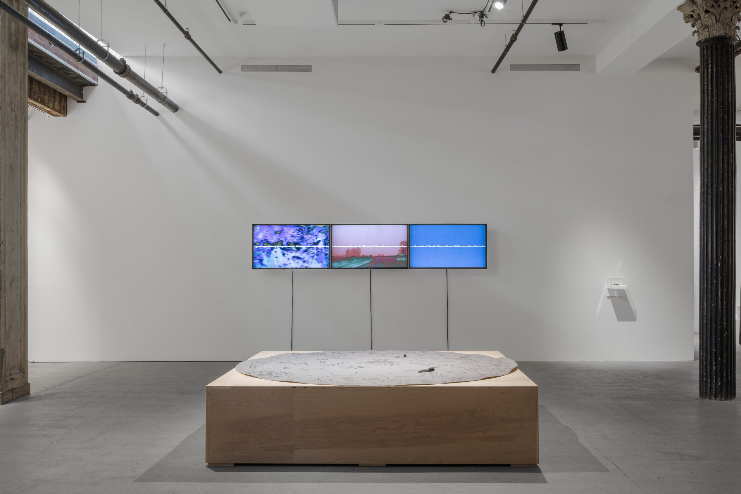 Clocking Out: Time Beyond Management. Installation view, Artists Space, 2023. Photo: Greg Carideo