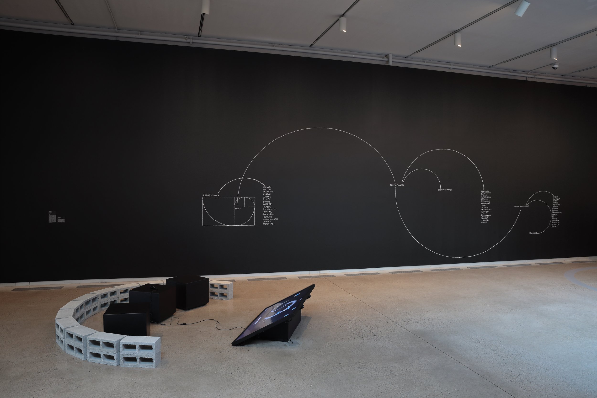 Traces of Ecstasy, ICA at VCU, 2024, installation view