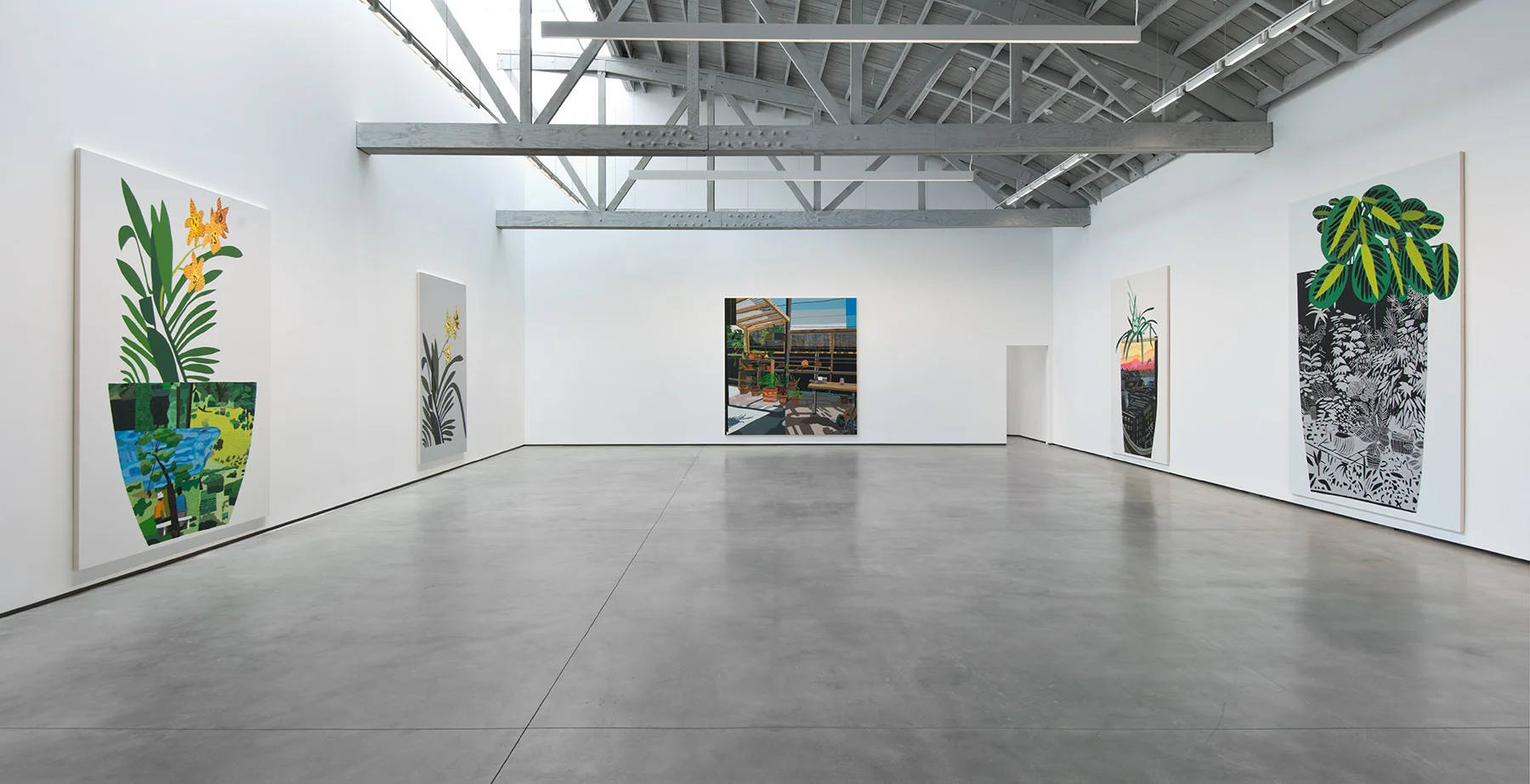 Œuvres de Jonas Wood en exposition